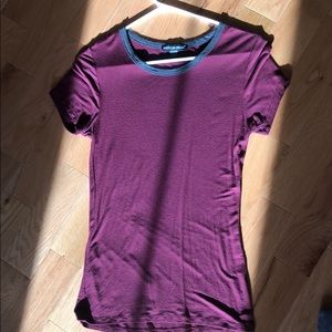 Fitted short sleeve shirt